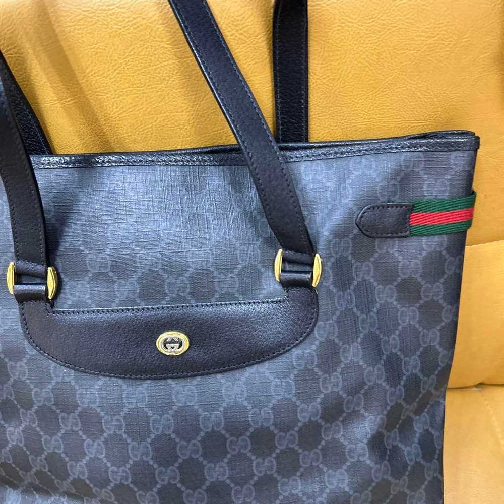 Old GUCCI tote bag, rare, beautiful condition. - image 2