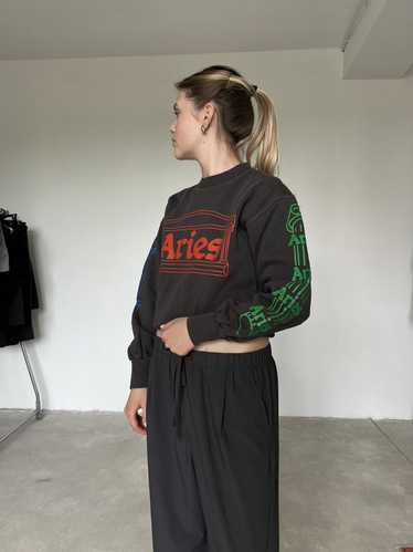 Aries Aries Column Sweatshirt - image 1