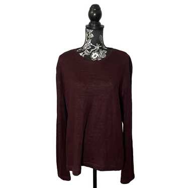 Cashmere & Wool × Hugo Boss BOSS Burgundy Wool Bl… - image 1