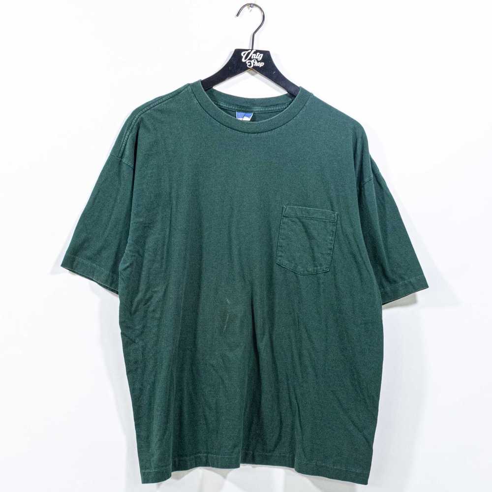 Blank × Old Navy × Vintage Old Navy Blank Green P… - image 1