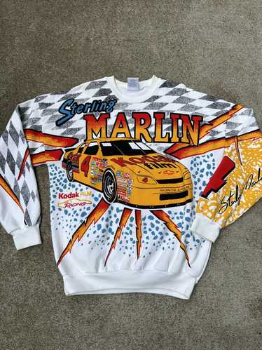 NASCAR × Vintage Vintage NASCAR Sweatshirt AOP