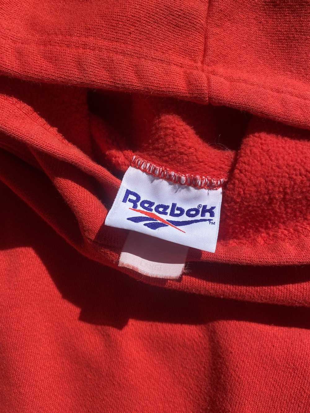 Reebok × Sportswear × Vintage 1990’s Baggy Hoodie - image 3