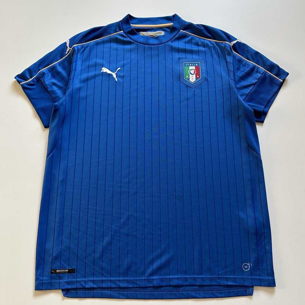 Puma × Rare × Soccer Jersey Vintage 2000s Italia … - image 1