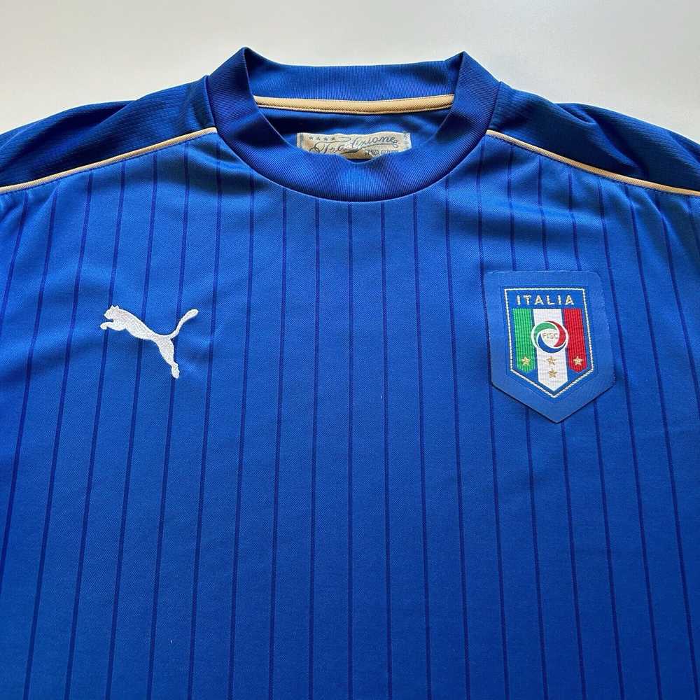 Puma × Rare × Soccer Jersey Vintage 2000s Italia … - image 2