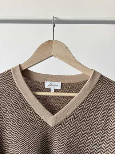 Brioni × Luxury Brioni Pullover Sweater M Cashmer… - image 1