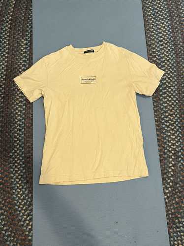 Scotch & Soda Scotch & Soda cream graphic logo tee