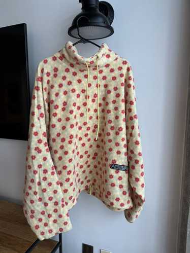 Martine Rose Patterned Mock Neck Fleece