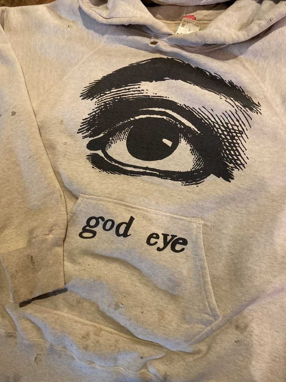 Saint Michael SAINT MICHAEL GOD EYE HOODIE SS21 - image 4