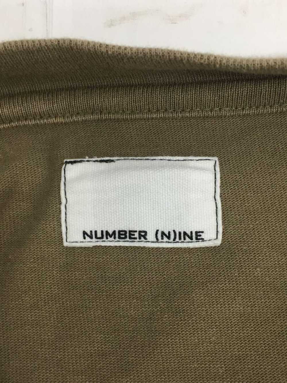 Number (N)ine Number nine arch back logo oversize… - image 3