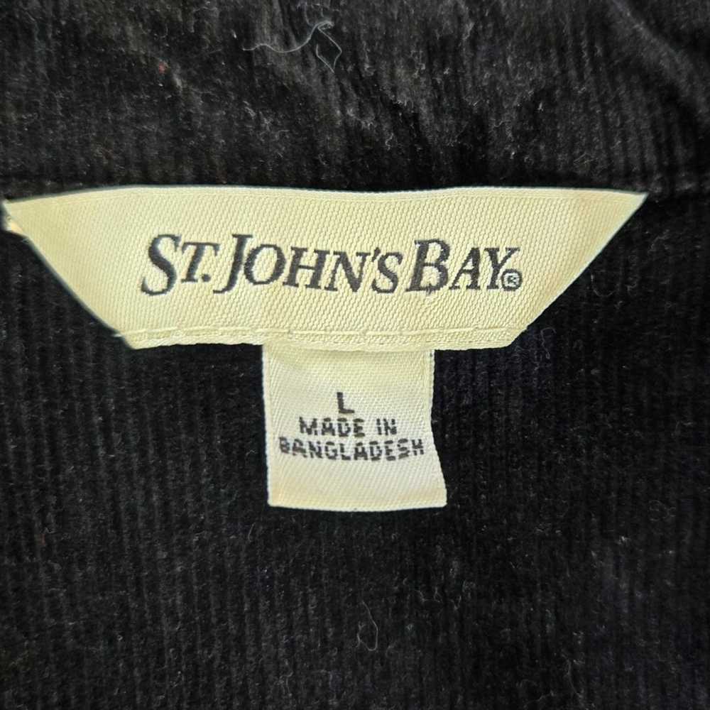 St. Johns Bay St Johns Bay Black Corduroy Jacket … - image 5