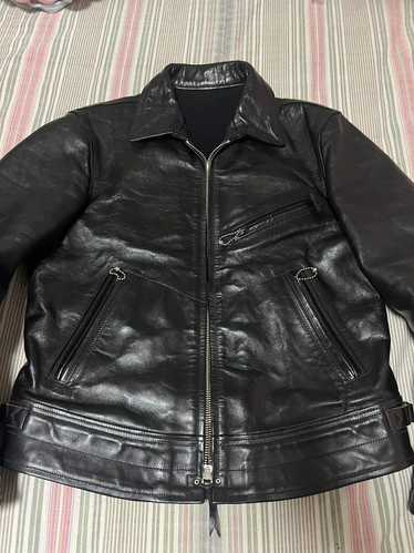 Freewheelers Freewheelers Horse skin leather coat