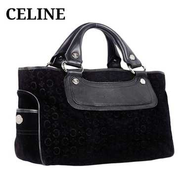 Excellent condition CELINE Boogie Bag C Macadam Su