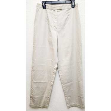 Other Talbots Tan Beige Flat Front Dress Pant 10 … - image 1