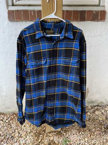 Filson Fall 2021 Vintage Flannel Work Shirt / Blue