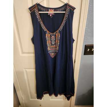 Johnny Was Johnny Was Women's 2X Tunic Embroidere… - image 1