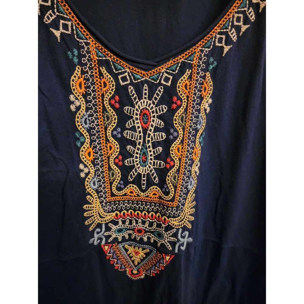 Johnny Was Johnny Was Women's 2X Tunic Embroidere… - image 2