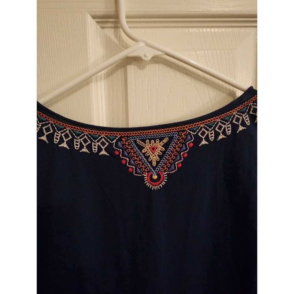 Johnny Was Johnny Was Women's 2X Tunic Embroidere… - image 3