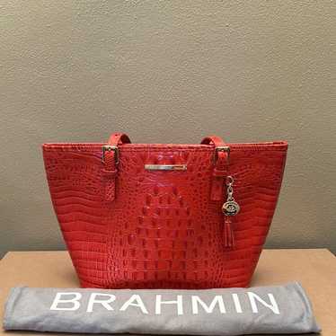 Brahmin Asher Melbourne Medium Tote color Cayenne