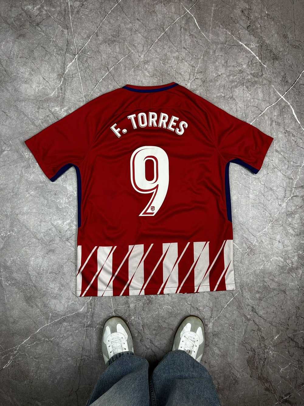 Nike × Soccer Jersey × Vintage Nike F.C Atletico … - image 2