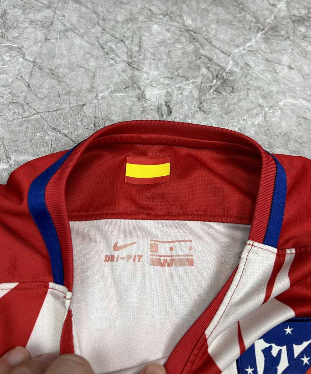 Nike × Soccer Jersey × Vintage Nike F.C Atletico … - image 7