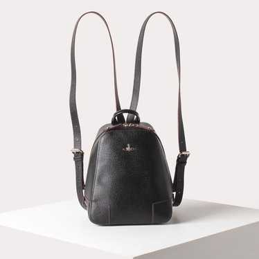 Vivienne Westwood EXECUTIVE Mini Backpack Black Le