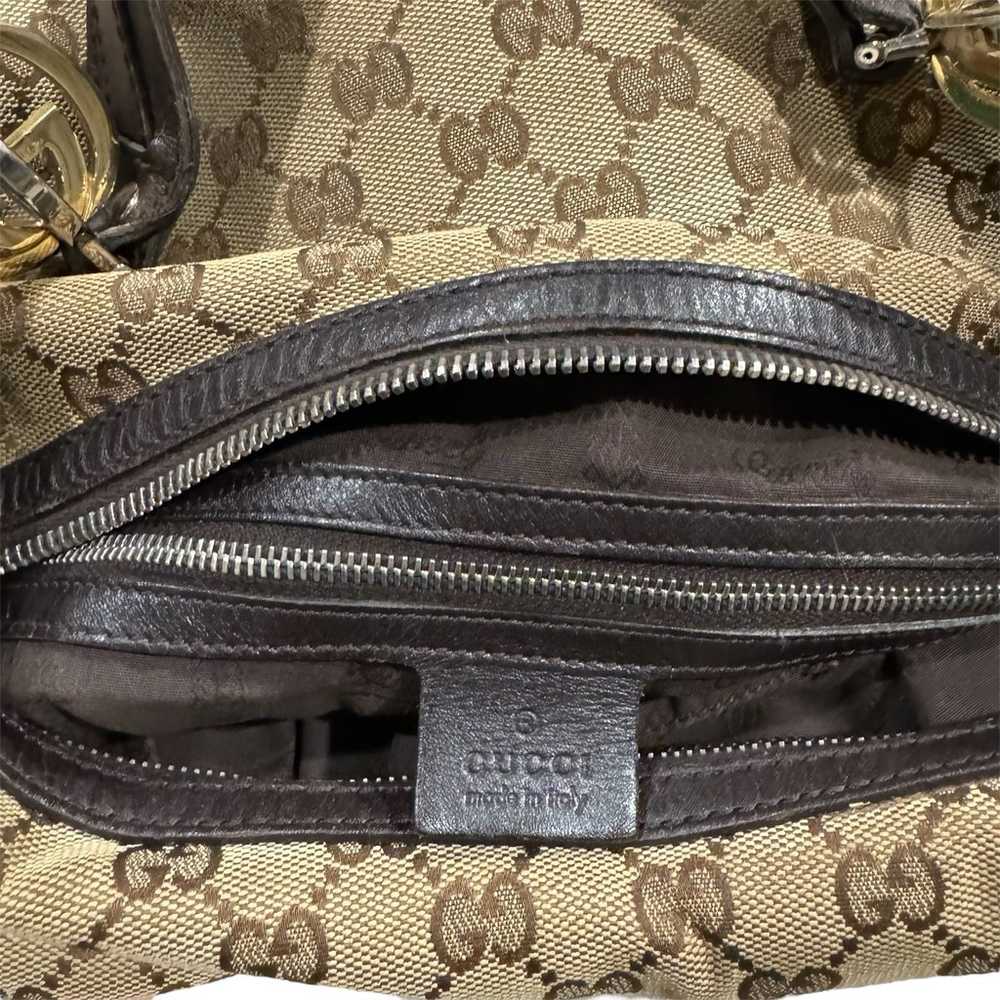 Gucci GG Canvas Twins Hobo Bag Large Authentic - image 4