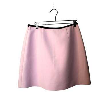 Prada Vintage Prada Milano Mini Skirt Light Pink … - image 1