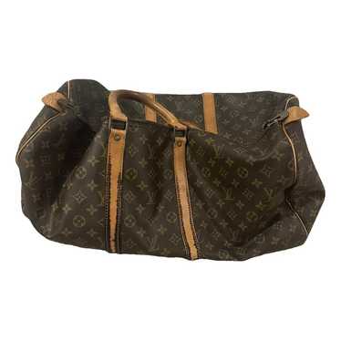 Louis Vuitton Keepall leather travel bag - image 1