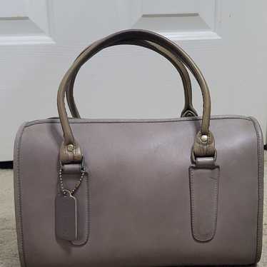 Vintage Coach NYC Madison Satchel 9725 Gray - image 1