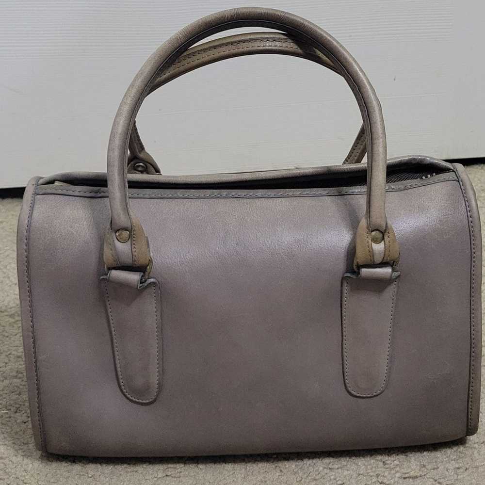 Vintage Coach NYC Madison Satchel 9725 Gray - image 2