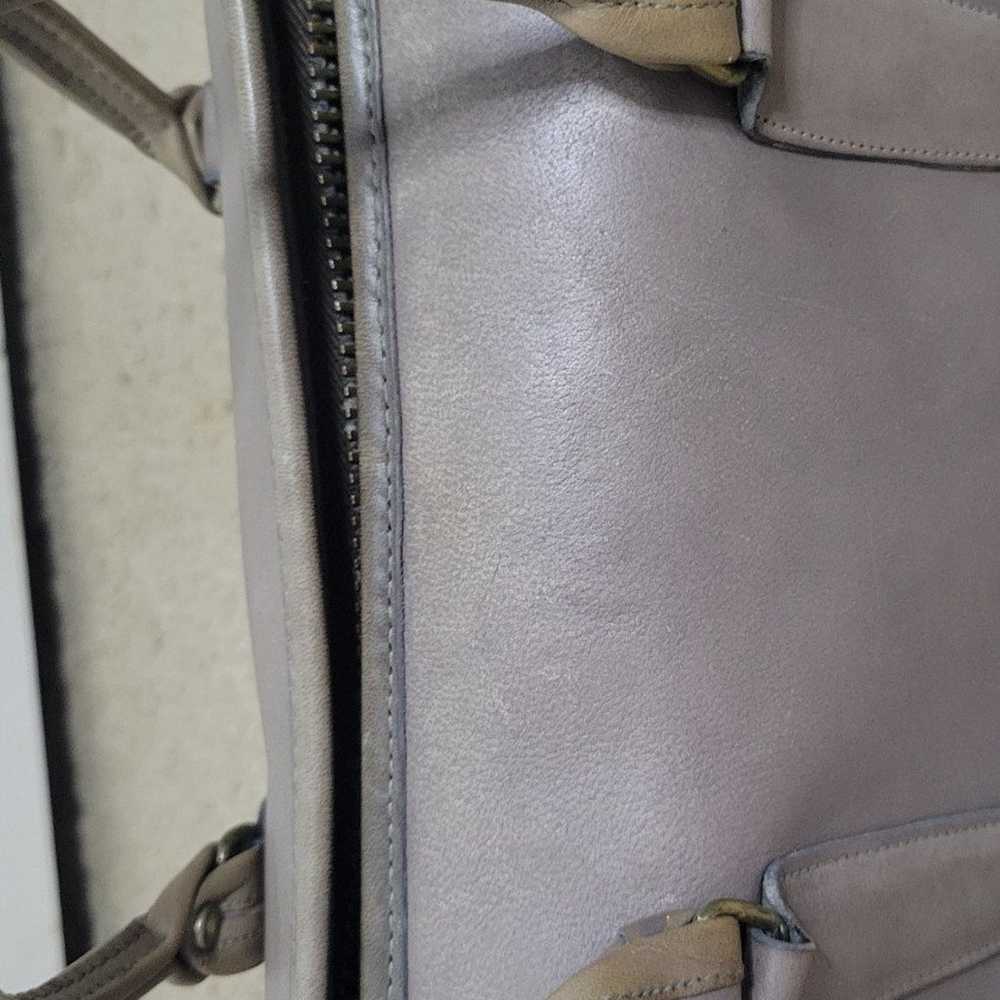 Vintage Coach NYC Madison Satchel 9725 Gray - image 5