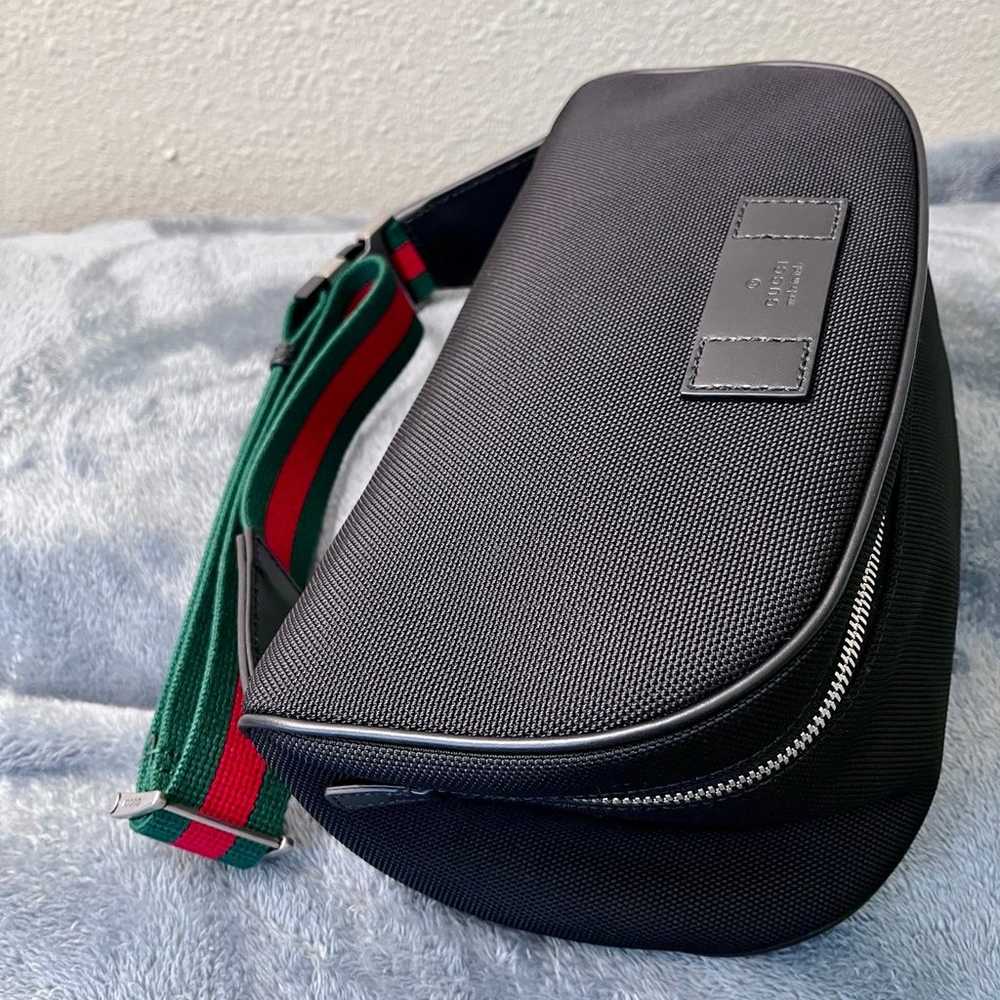 Brand New Gucci Unisex Red Green Strap Belt Bag T… - image 11