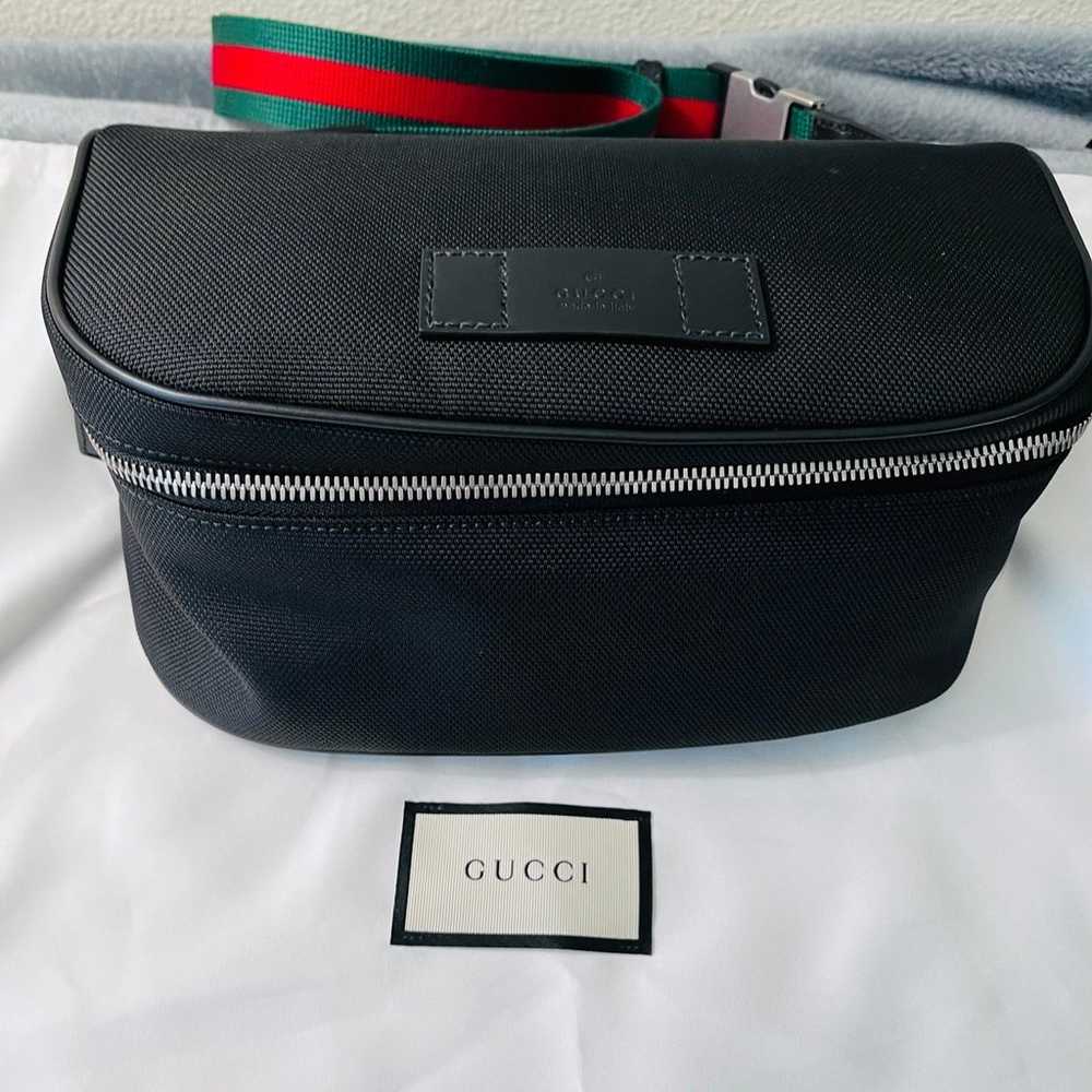 Brand New Gucci Unisex Red Green Strap Belt Bag T… - image 1