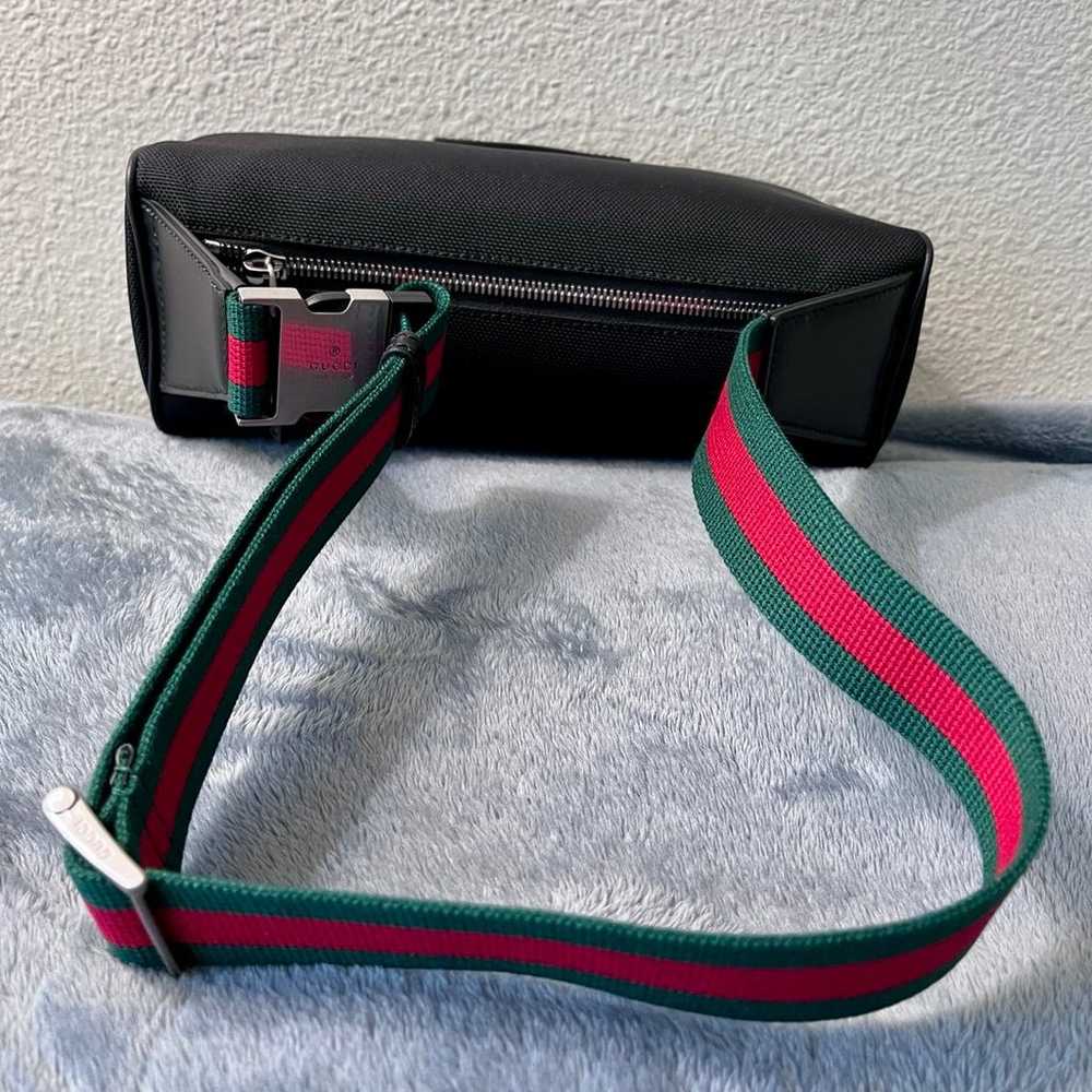 Brand New Gucci Unisex Red Green Strap Belt Bag T… - image 4