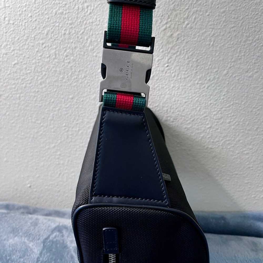 Brand New Gucci Unisex Red Green Strap Belt Bag T… - image 6