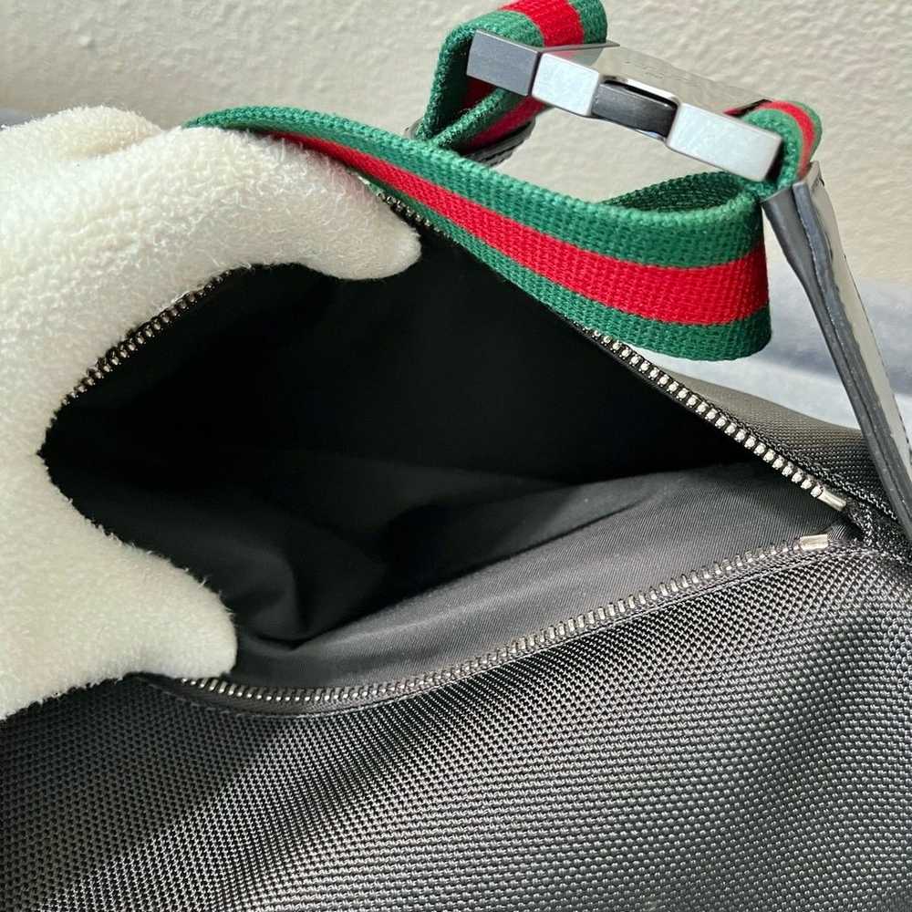 Brand New Gucci Unisex Red Green Strap Belt Bag T… - image 9