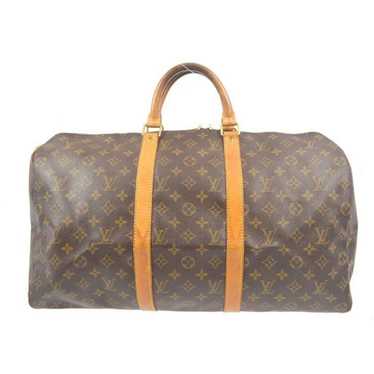 LOUIS VUITTON KEEPALL 50 TRAVEL HANDBAG MONOGRAM … - image 1