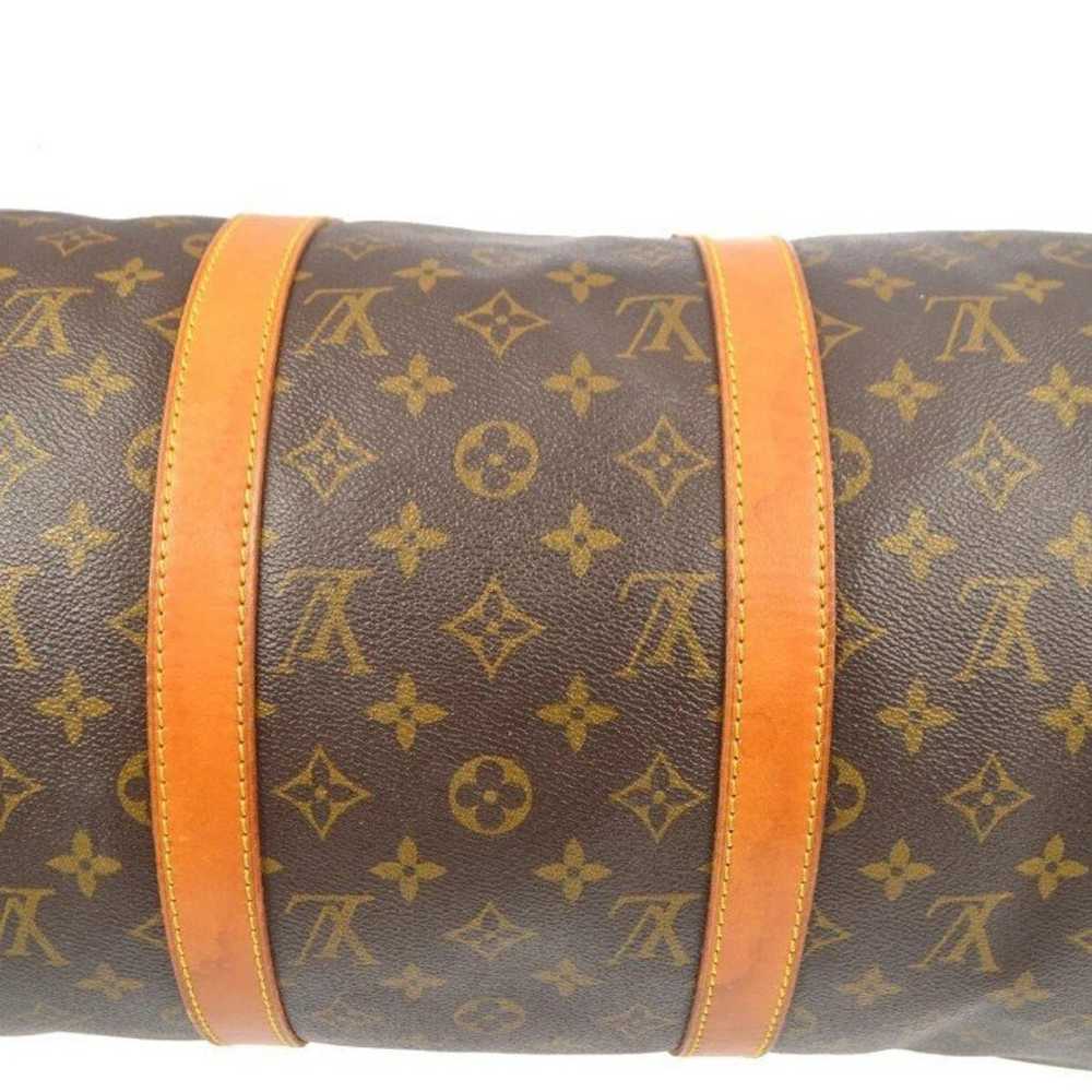 LOUIS VUITTON KEEPALL 50 TRAVEL HANDBAG MONOGRAM … - image 5