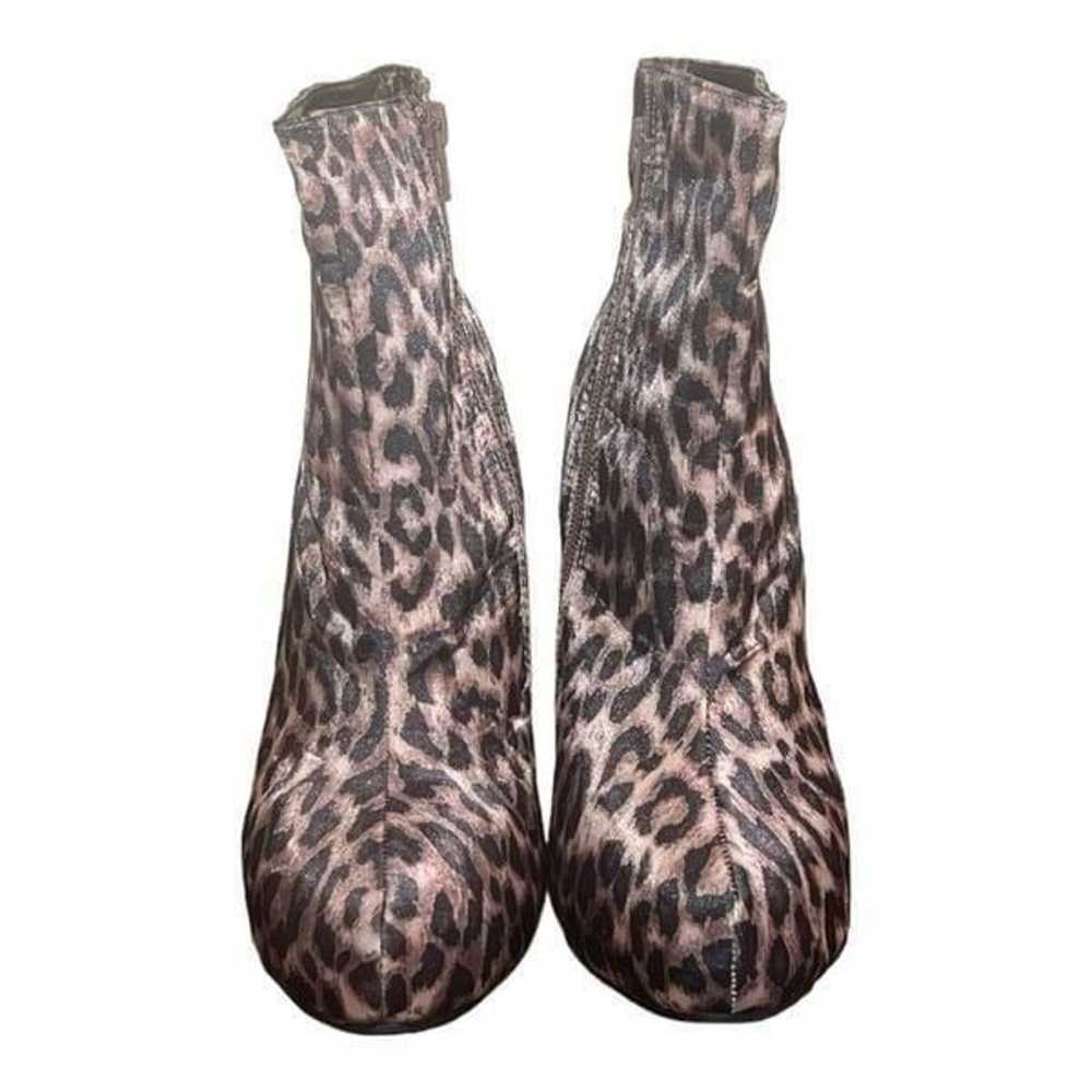 Charles Albert Leopard print ankle boots size 8 - image 2