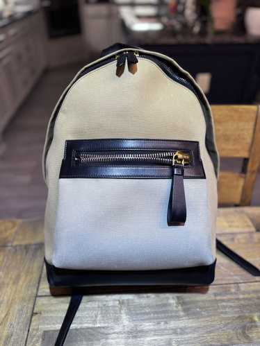 Tom Ford TOM FORD Canvas/Leather Backpack