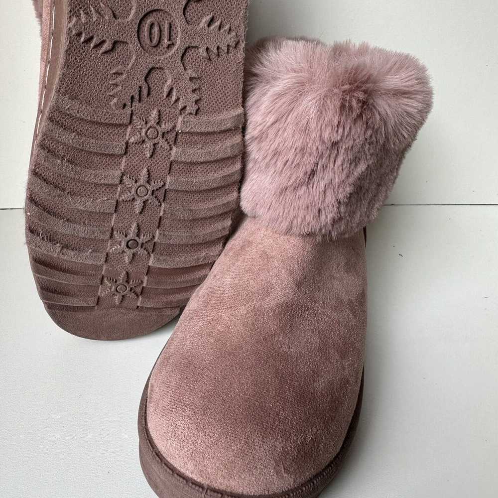 SO COATIMUNDI Women’s Winter Boots Mauve Faux Fur… - image 10