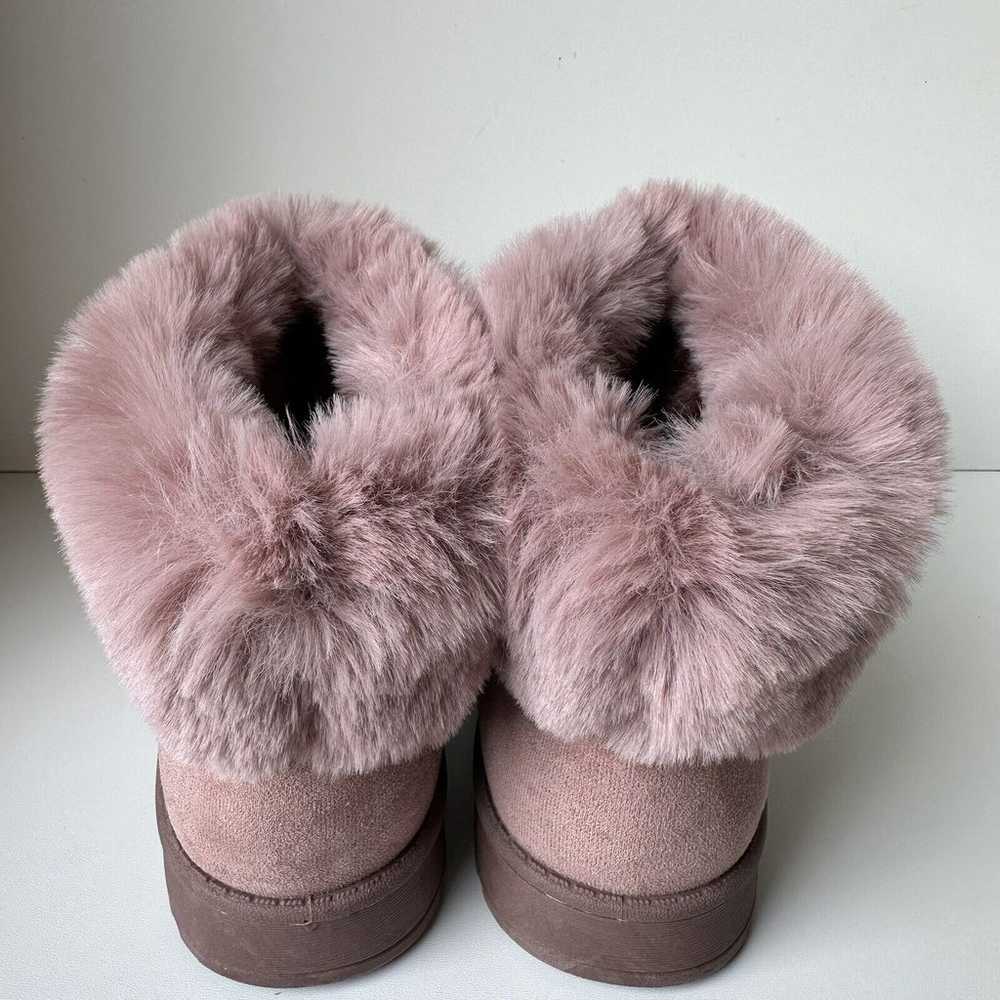 SO COATIMUNDI Women’s Winter Boots Mauve Faux Fur… - image 7