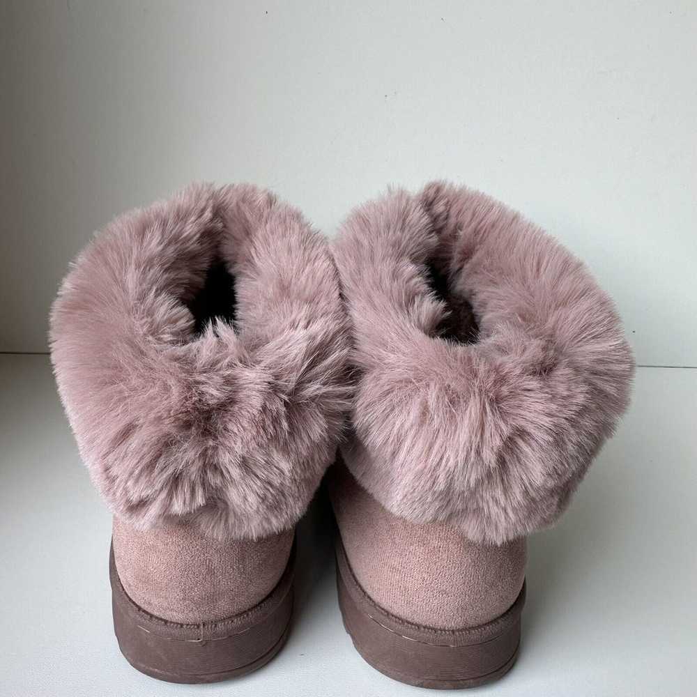 SO COATIMUNDI Women’s Winter Boots Mauve Faux Fur… - image 8