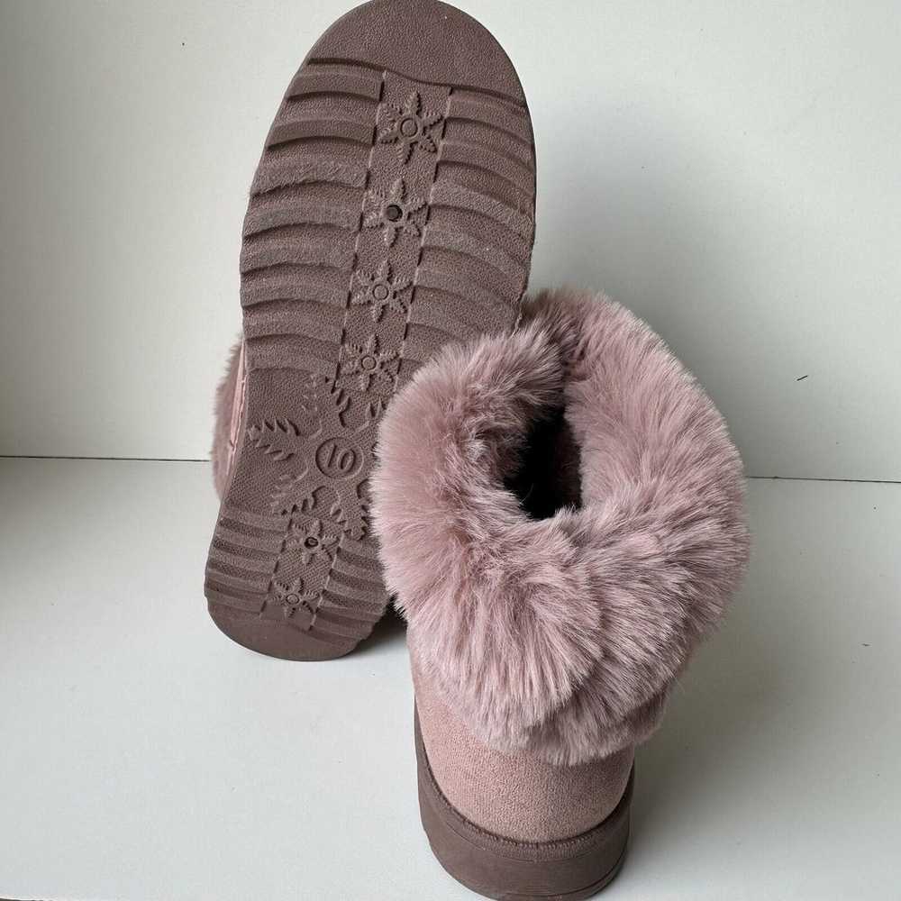 SO COATIMUNDI Women’s Winter Boots Mauve Faux Fur… - image 9