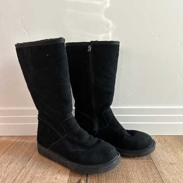 UGG Australia Black Suede Boots