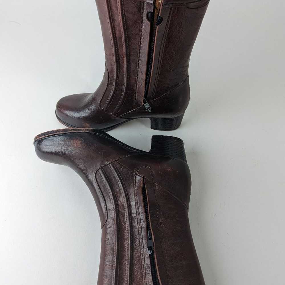 Vintage Brown Leather Boots - 6 - image 6