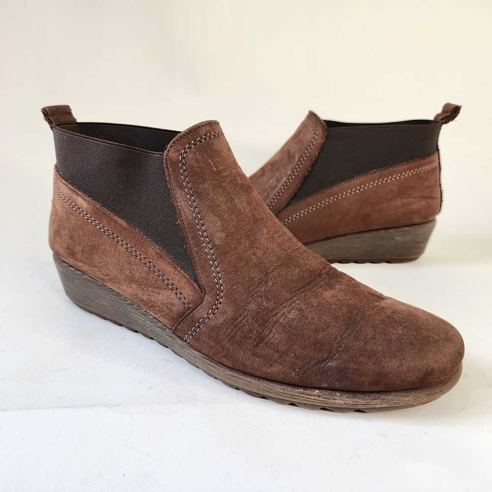 The FLEXX Brown Suede Ankle Bootie Bootie 8 - image 2