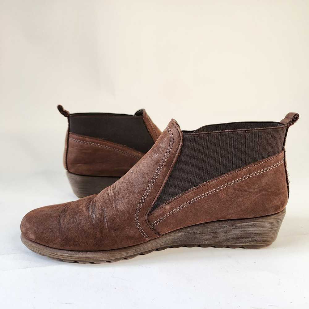 The FLEXX Brown Suede Ankle Bootie Bootie 8 - image 5