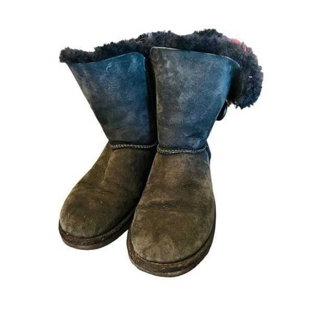 UGG Australia Bailey Boots Button II Sheepskin Bl… - image 4