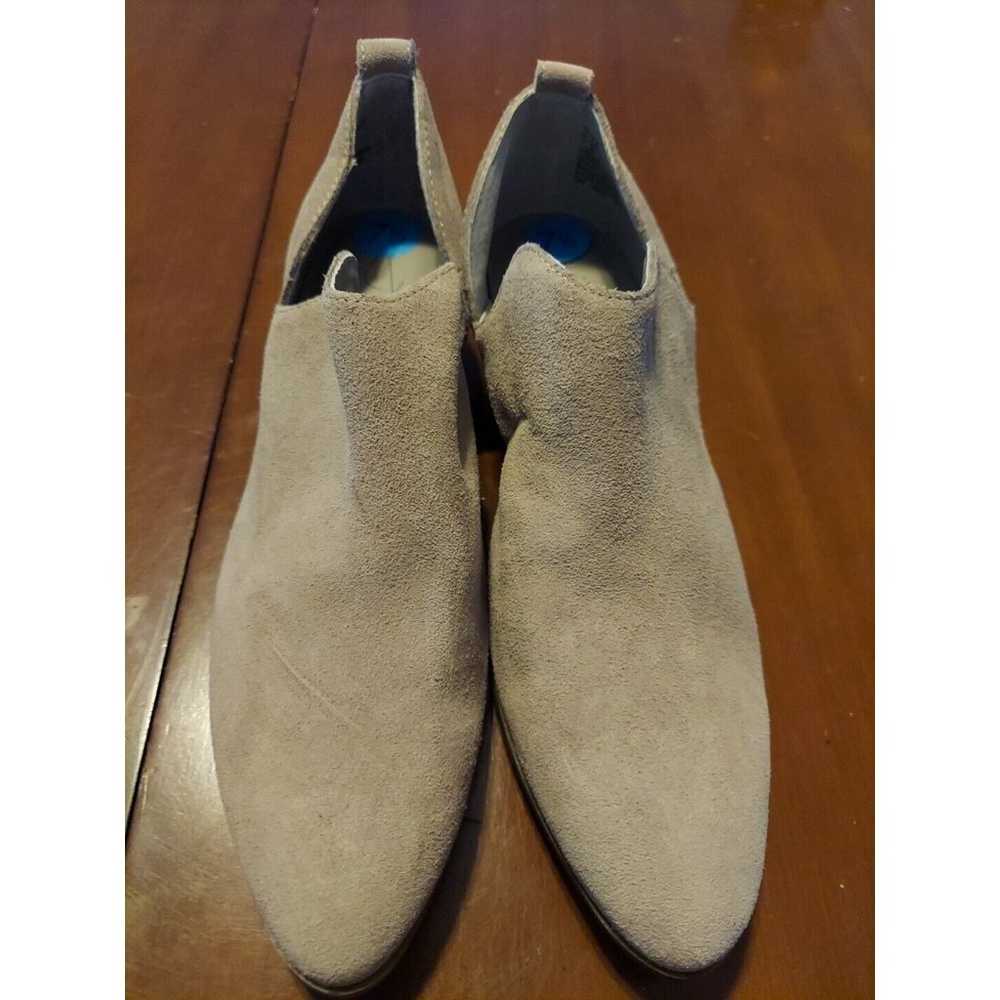 Joie Bootie Rowen Suede Taupe Slip On Women's Siz… - image 2